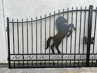 6x ongebruikte toegangspoort – 5960mm – horse model - afbeelding 10 van  15