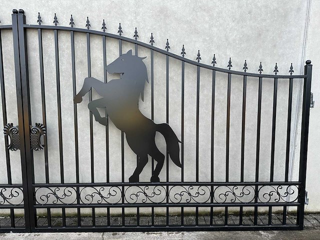 6x ongebruikte toegangspoort – 5960mm – horse model - afbeelding 11 van  15