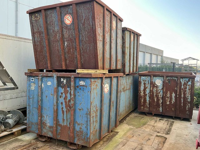 6x opslagcontainer - afbeelding 1 van  3