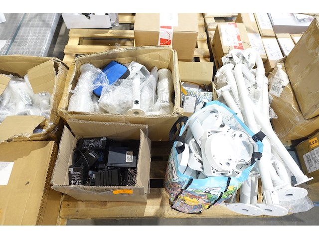 6x pallet diverse beveiligingscamera's wisenet + bevestigingen - afbeelding 7 van  25