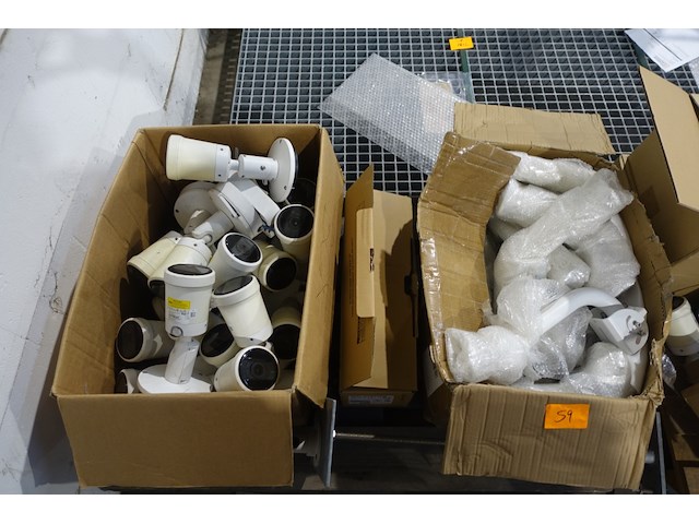 6x pallet diverse beveiligingscamera's wisenet + bevestigingen - afbeelding 16 van  25