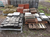 6x pallet diverse boordstenen - afbeelding 8 van  9