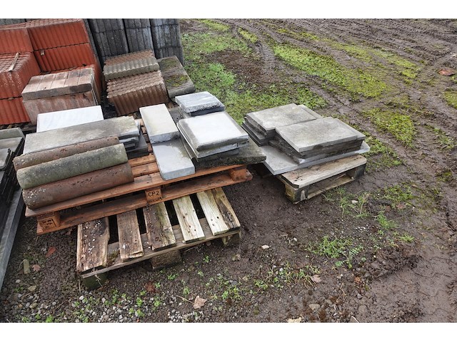 6x pallet diverse boordstenen - afbeelding 9 van  9