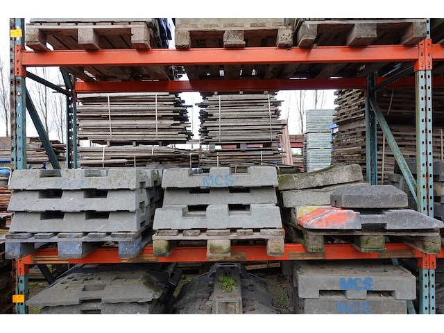 6x pallet diverse bouwhekvoet - afbeelding 2 van  3