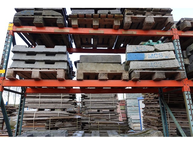 6x pallet diverse bouwhekvoet - afbeelding 2 van  3