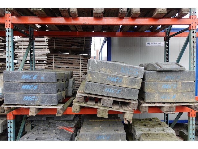 6x pallet diverse bouwhekvoeten - afbeelding 3 van  3