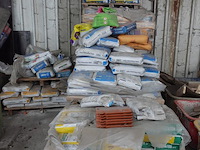 6x pallet diverse bouwmaterialen - afbeelding 1 van  10