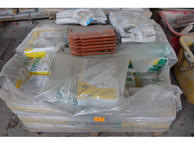 6x pallet diverse bouwmaterialen - afbeelding 3 van  10