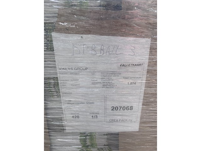 6x pallet diverse kartonnen dozen - afbeelding 3 van  6