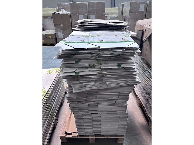 6x pallet diverse kartonnen dozen - afbeelding 4 van  6