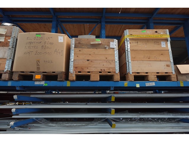6x pallet diverse pvc koppelstukken - afbeelding 3 van  10