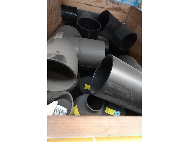6x pallet diverse pvc koppelstukken - afbeelding 5 van  10