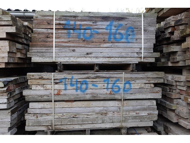 6x pallet hout - afbeelding 3 van  3