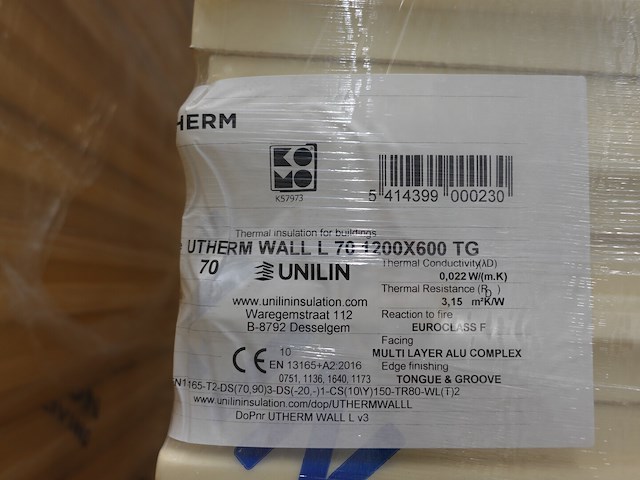 6x pallet isolatie utherm - afbeelding 4 van  5