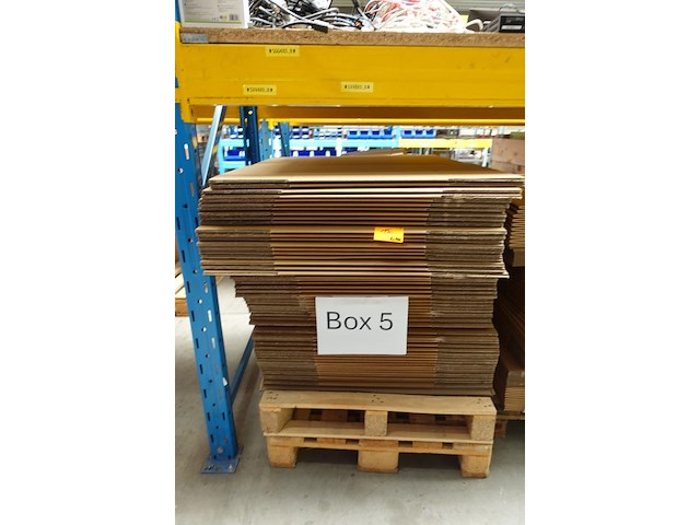 6x pallet kartondozen - afbeelding 2 van  7
