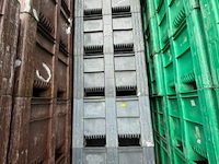6x palletbox kunststof - afbeelding 1 van  2