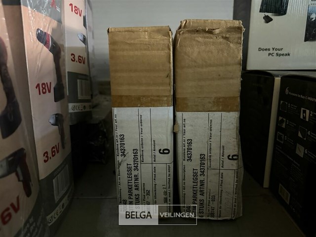 ± 6x parketlegset - afbeelding 2 van  2