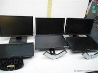 6x pc scherm dell diverse modelen - afbeelding 1 van  1