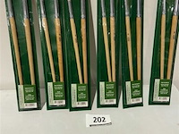 6x penseelset 2dlg maat 14 en 18 - afbeelding 2 van  3