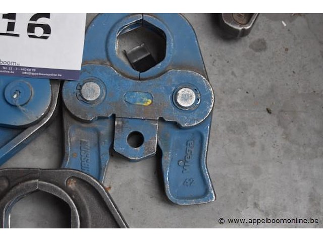 6x persbekken, viega, nussbaum, wo. maten 42 en 54 - afbeelding 3 van  3