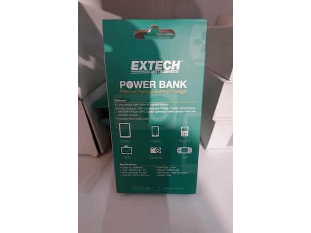 6x powerbank extech - afbeelding 2 van  2
