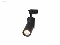 (6x) railspot gu10 armatuur cilinder zand zwart... - afbeelding 3 van  5
