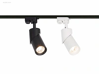 (6x) railspot gu10 armatuur cilinder zand zwart... - afbeelding 4 van  5