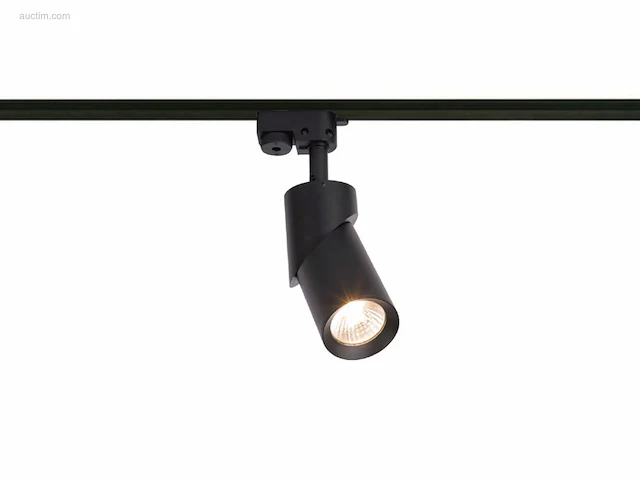 (6x) railspot gu10 armatuur cilinder zand zwart... - afbeelding 1 van  5