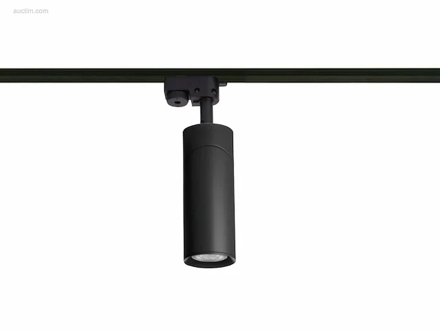 (6x) railspot gu10 armatuur cilinder zand zwart... - afbeelding 2 van  5
