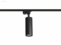 (6x) railspot gu10 armatuur cilinder zand zwart... - afbeelding 2 van  5