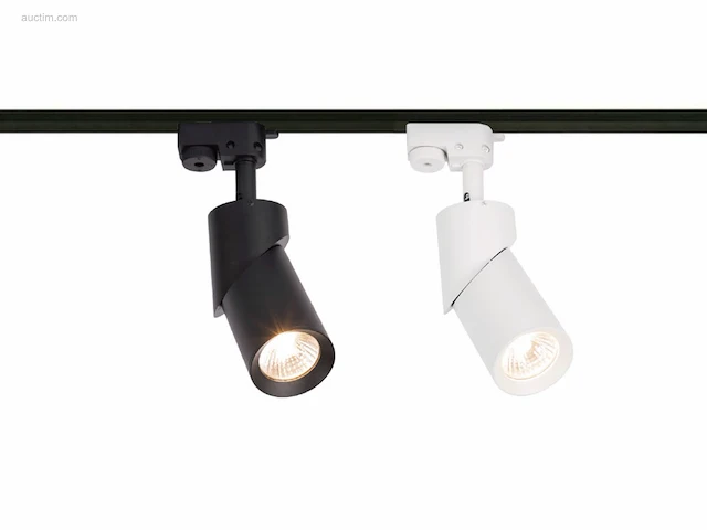 (6x) railspot gu10 armatuur cilinder zand zwart... - afbeelding 4 van  5