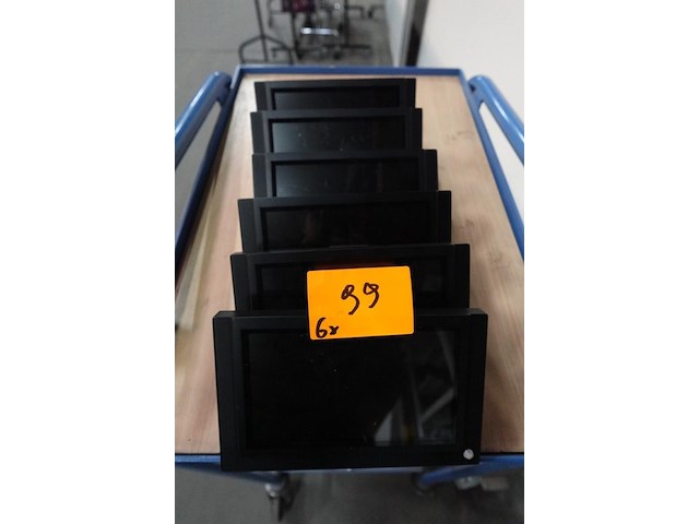 6x reclame display speler - afbeelding 1 van  4