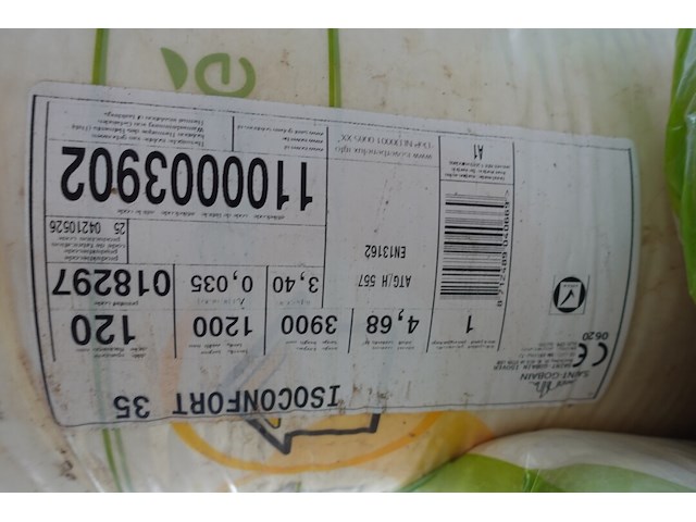 6x rol isolatie isover - afbeelding 3 van  3