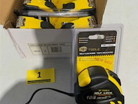 6x rolmeter van 10 meter met rem - afbeelding 3 van  3