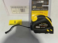 6x rolmeter van 10 meter met rem - afbeelding 1 van  3