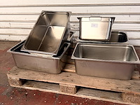 6x rvs bakken 32x52x20 cm - afbeelding 3 van  3
