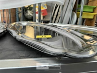 6x rvs schotels l80 cm