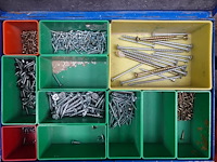 6x sorteerkoffer + inhoud - afbeelding 4 van  7