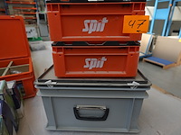 6x sorteerkoffer samen met diverse ijzerwaren - afbeelding 7 van  14