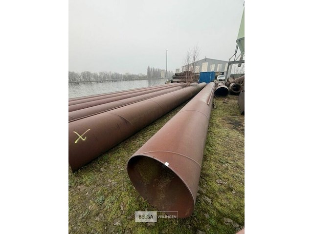 6x stalen buizen ø±103 cm - afbeelding 3 van  5