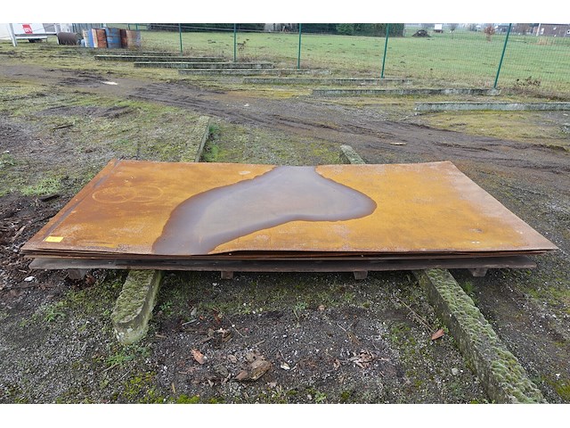 6x stalen rijplaat - afbeelding 1 van  2