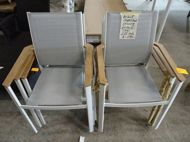 6x stapelstoel gescova - afbeelding 1 van  3