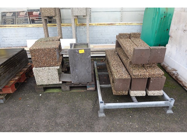 6x stenen brievenbus - afbeelding 1 van  7