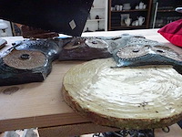 6x stenen uilen en barrelïef - afbeelding 2 van  5