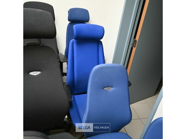 6x stoffen kantoorstoelen - afbeelding 3 van  3
