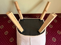 6x stoffen kuipstoel - afbeelding 5 van  6