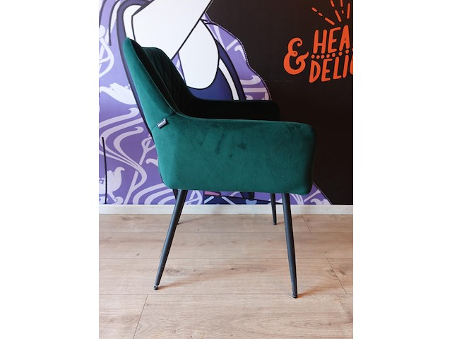 6x stoffen stoel bronx 71 - afbeelding 4 van  5