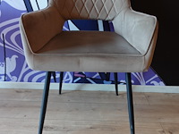 6x stoffen stoel bronx 71 - afbeelding 3 van  5