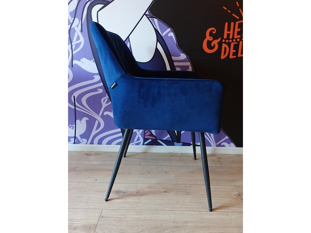 6x stoffen stoel bronx 71 - afbeelding 4 van  4