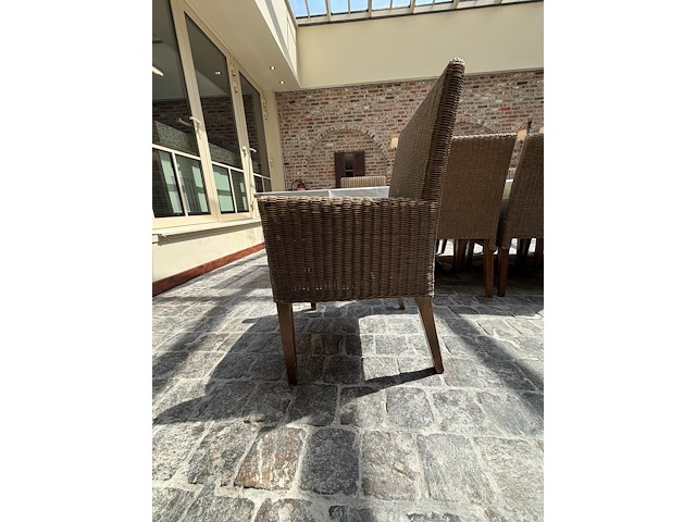 6x tafel vv 5x stoel - afbeelding 4 van  7